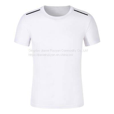 High Quality Golf  Plain Quick-Drying Outdoor Leisure Men round neck T Shirt With Customized Logo