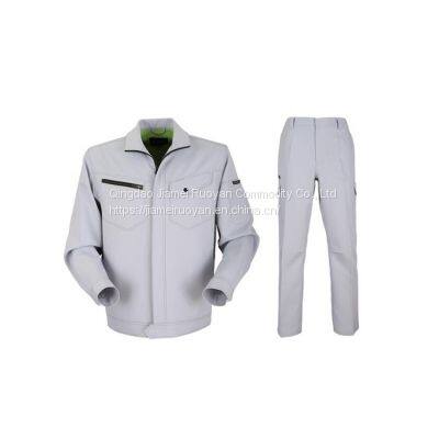 100% Cotton Boilersuit Fireproof Anti-Static Coverall Mechanical Engineering Uniform Workwear Industrial Work Uniform photo-3