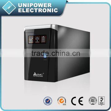 600va~1500va LCD Series metal CPU control RJ45/USB 3 steps UPS