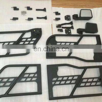 Steel Tube Doors With Side View Mirror for 2007-2018 Jeep Wrangler JK 4 Door/2 Door photo-2