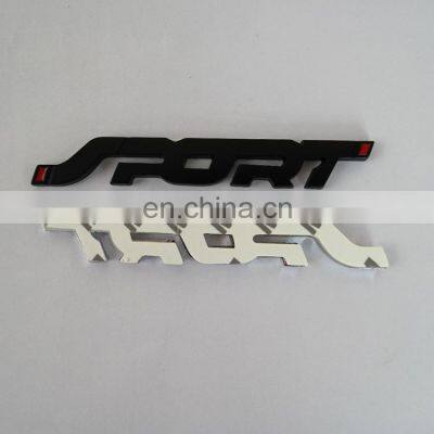 Custom Auto 3D Logo Nameplate Car Badge Emblem Sport Letter Sticker photo-2