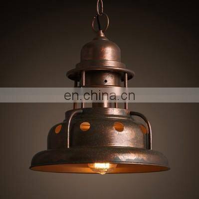 Nordic Pendant Lights Retro Loft LED Iron Lamp Shade Bar Lamp Creativity Pendant Lamps For Bar