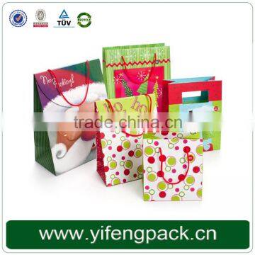 2015 Hot sale wholesale custom cheap mini kraft paper gift bag