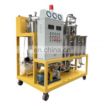 TYS-S-1 Stainless Steel Multi Functional Used Edible Coconut Oil Filtration Decoloration Equipment