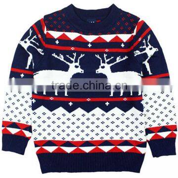 2016 winter christmas pullover Knit Christmas Sweater China factory Wholesaler