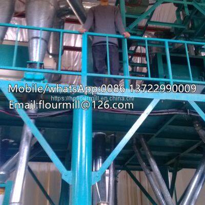 30 Ton per Day Wheat Grinder Machine Rice Milling Machine Flour Milling Machine Production Line photo-2