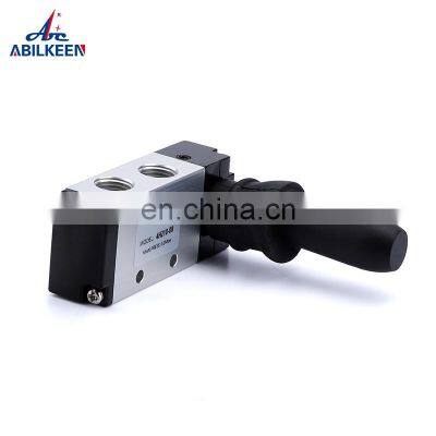 Best Sale 4H Series Pneumatic 3/2 Way Normally Closed 4H210-08 4H310-10 Manual Pull Hand Control Valve photo-5