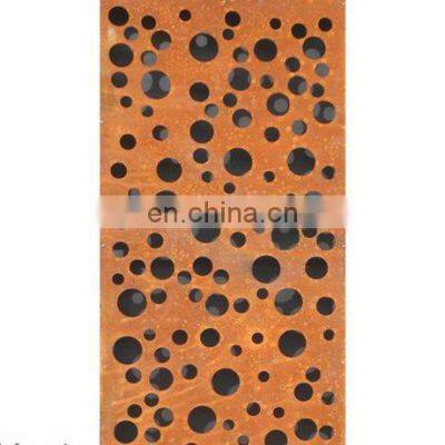 Hot rolled coten steel plate a588 corten steel perforated sheets