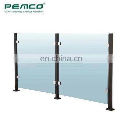 New Design Exterior Black Terrace Baluster Balustrade Ss Inox Modern Deck Railing photo-5