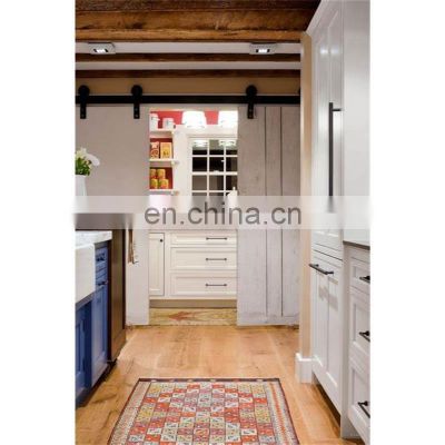 Wooden polymer soundproof sliding barn doors