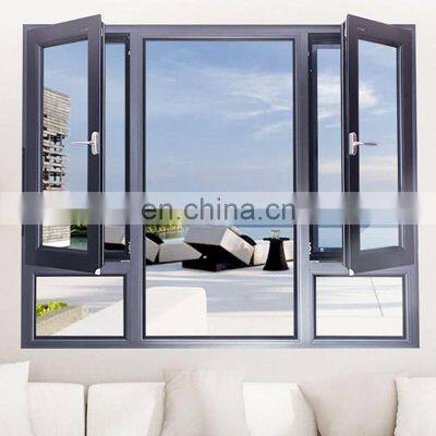 Balcony bedroom kitchen bathroom soundproof aluminum casement window