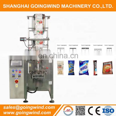 Small scale rice packaging machine automatic rice sachet bag weighing filling sealing bagging equipment cheap price for sale