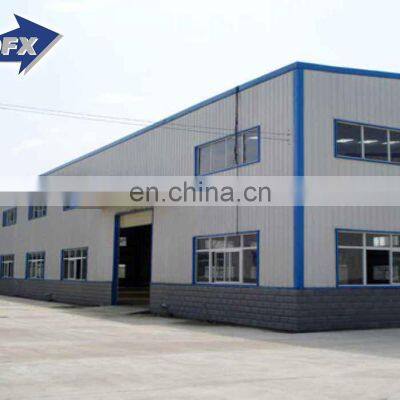 Prefabricated Metal Construction Warehouse Light Steel Structure Frame Workshop Shed Building Garage Free Drawing Design