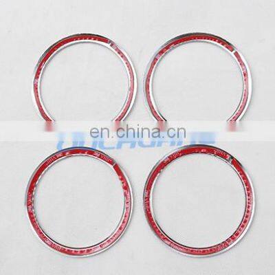 4pcs For BMW 3 Series F30 F34 316 320i 328i Car-styling ABS Chrome Door Speaker Sound Ring Trim Accessories photo-3