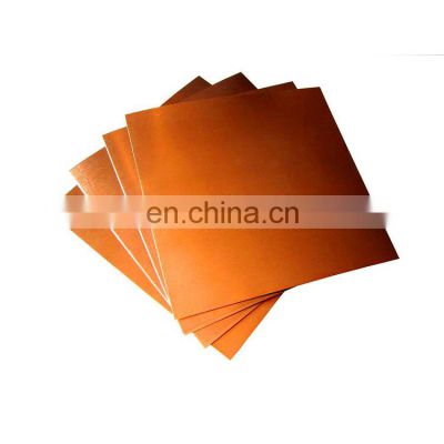 Factory Direct Supply 20mm thickness Brass Sheet Gold Color Copper Brass Plate