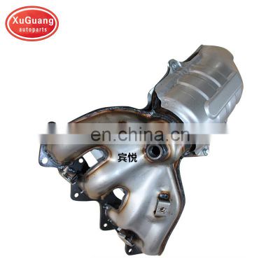 XUGUANG high quality automobile front manifold three way catalytic converter for JAC BINYUE 2.0