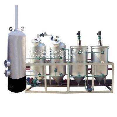 Chemical Batch Type Vegetable Oil Refinery Plant photo-3