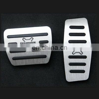 Car Part Accessories For Jeep Renegade 2013-2018 Pedal Cover AT Foot Pads Vehicle Non Slip