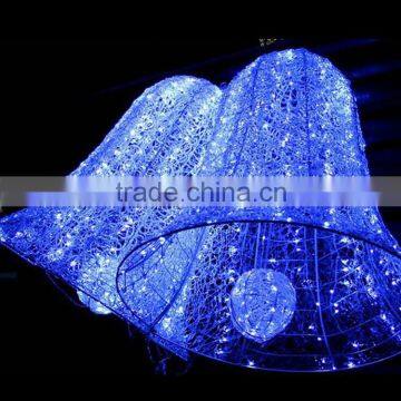 New design led light christmas bell big