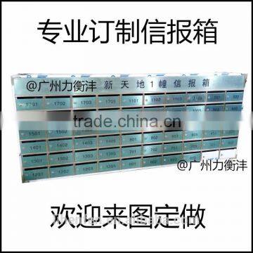 Stainless Steels Corporate Mailbox for Office&appartment in Door Used photo-3