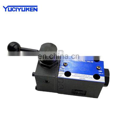 YUCI-YUKEN DMT-03-3C3-W/O DMT-03-3C4-W/T Steel ball positioning/spring return hydraulic plate type reversing valve