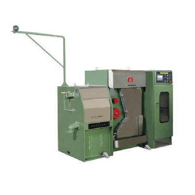 Fine wire drawing machine with continuous annealing