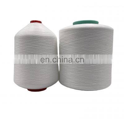 Best selling 100% polyester sewing thread 150D raw white overlock thread