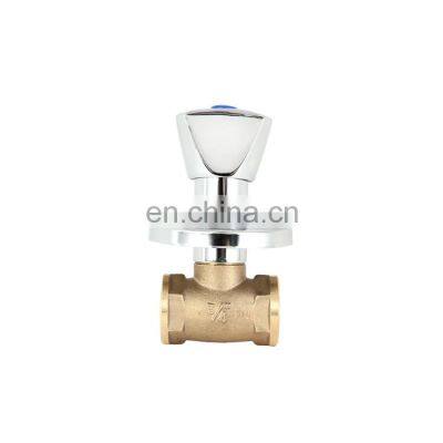 LIRLEE High Quality Bathroom Wall Install Washing Machine Brass Angle Valve Stop cock