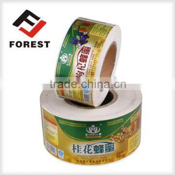 Custom roll adhesive sticker printing, adhesive stamp sticker