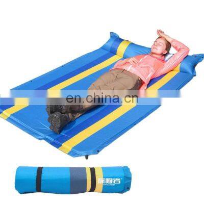 Low MOQ Inflatable Air Bed Mattress with Pillow inflatable camping mattress Air Mattress Bed