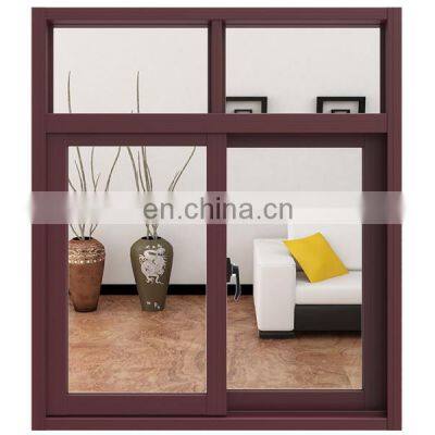 Aluminum Frame  Double Glazed Glass Sliding Window