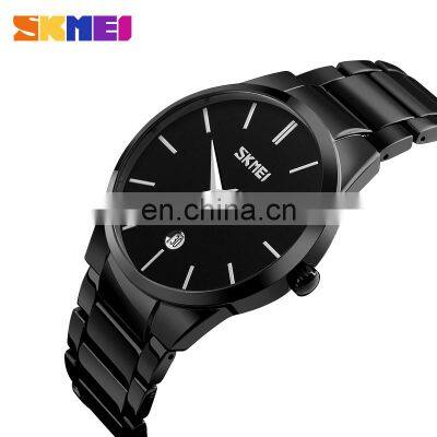 Skmei 9140 Jam Tangan Japan Movement Quartz Watch Stainless Steel Back Men Custom Watch