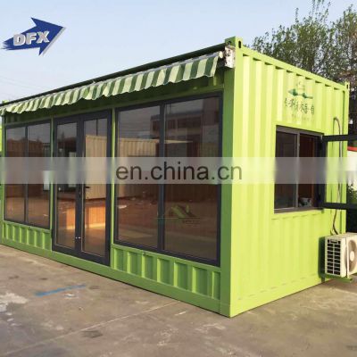 Shipping Container fast food restaurant mobile restaurant for sale steel container house as restaurant plan