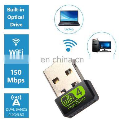 ALLINGE SDS591 USB Wireless WiFi Adapter Mini WiFi Dongle Receiver for PC/Laptop/Desktop photo-5