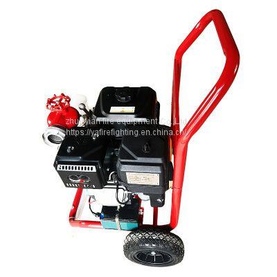 China Yafirefighting Portable Fire Pump on Trolley Cart photo-2