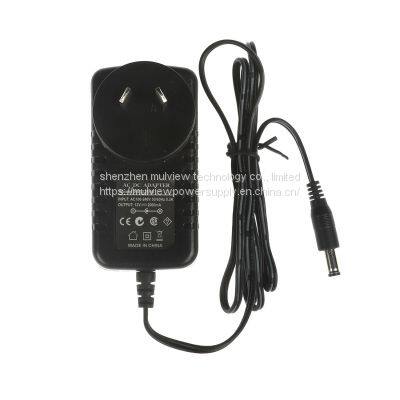 12V 2A  Australia wall mount AC/DC Power Charger