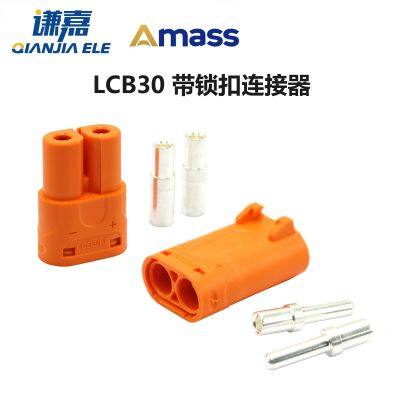 Amass LCB30-F/M connectors LCB30PB-M LCB30PW-M high current connector with lock