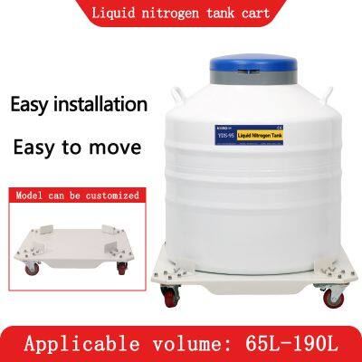 Mauritania-Liquid Nitrogen Container Trolley-Liquid Nitrogen Tank Floor Stand KGSQ