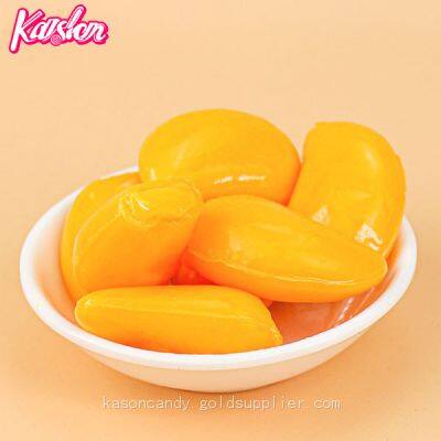 HALAL Factory Supply Mango Shaped Center Filled Mango Candy Mango Jelly photo-4