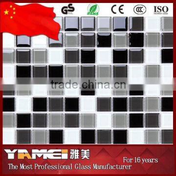 2016 factory price gradient mosaic glass tile