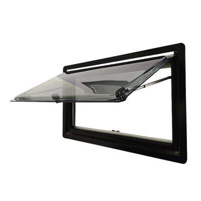 MAYGOOD MG16RW 500x350mm RV motorhome caravan aluminum side window with curtains and blinds