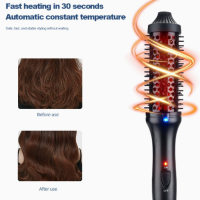Infrared Curling Comb/hair Comb/straight Hair Comb/fluffy Comb/multifunctional Curling Iron Electric Comb（Wechat:13510231336） photo-4