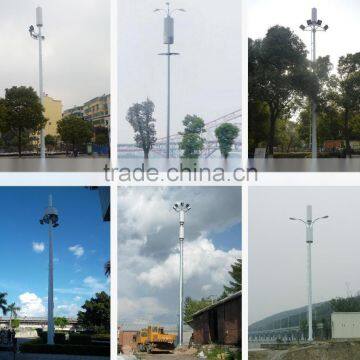 Microwave antenna mast and communication tower