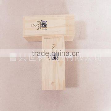 Unfinished Wooden Cigar Gift Box, Wholesale Handmade Cigar Churchill Packaging Box