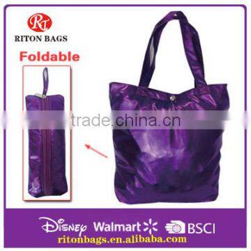 Antique Design of Foldable Shopping Bags Folding Reusable Shopping Bag in 2016