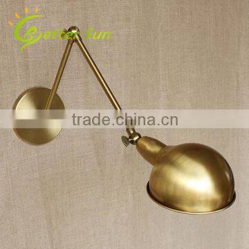 Antique Swing Arm 3W LED Wall Lamp for Hotel