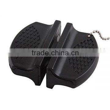 New Mini Ceramic Knife Sharpener Camp Kitchen Pocket Sharpening Tool Quality Choice photo-3