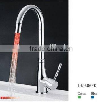 High quality kitchen tap brass kitchen sink faucet LED Taps