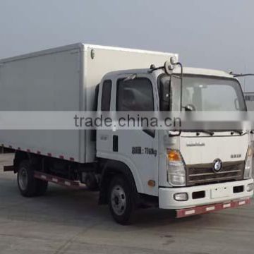 SINOTRUK CDW van cargo truck/food truck with advanced equipments for sale