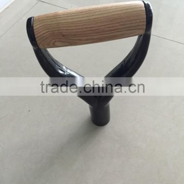 shovel handle metal Y grip